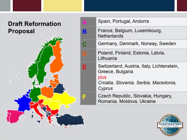 Europe Distric Reformation Proposal